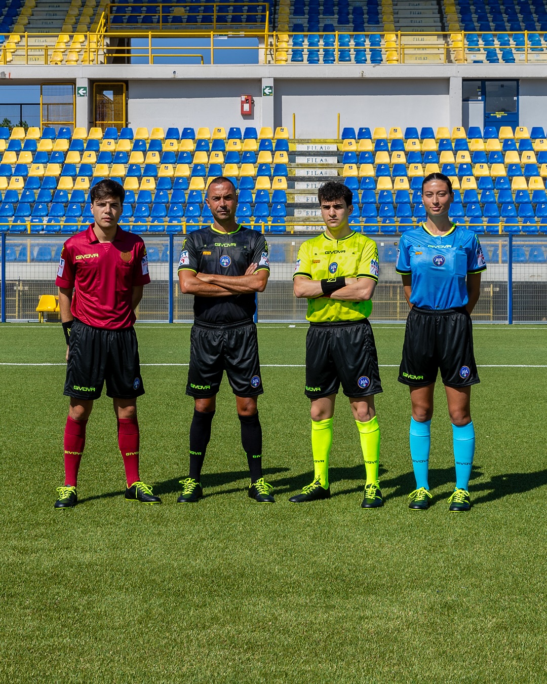 Dresy pro rozhodčí Givova – funkční a pohodlné